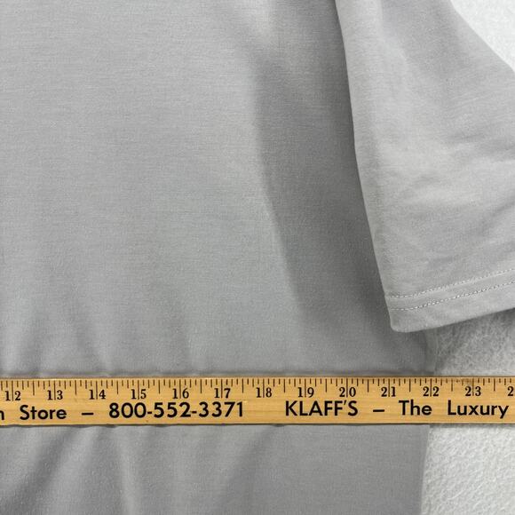 BYLT Shirt Mens XL Drop Cut Signature Premium Basics Athletic Short Sleeve Storm - Picture 12 of 14